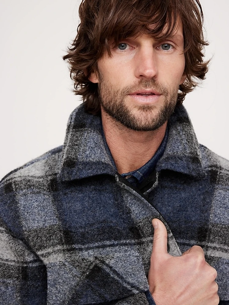 Plaid Shirt Jacket