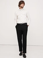 Signature Italian Hopsack Suit Pant