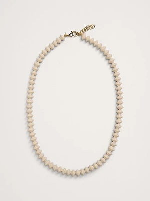 Bicone Bead Necklace by Aureus + Argent