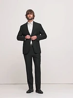 Signature Italian Hopsack Suit Jacket