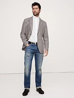 Slim-Fit Linen-Cotton Dress Shirt