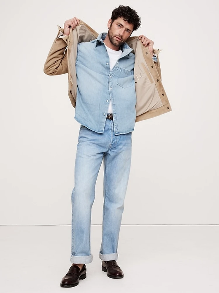 Relaxed-Fit Denim Shirt