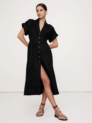 Poplin Shirt Dress