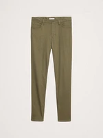 Slim Linen-Cotton Traveler Pant