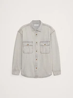 Relaxed-Fit Denim Overshirt