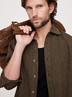 Standard-Fit Linen Shirt