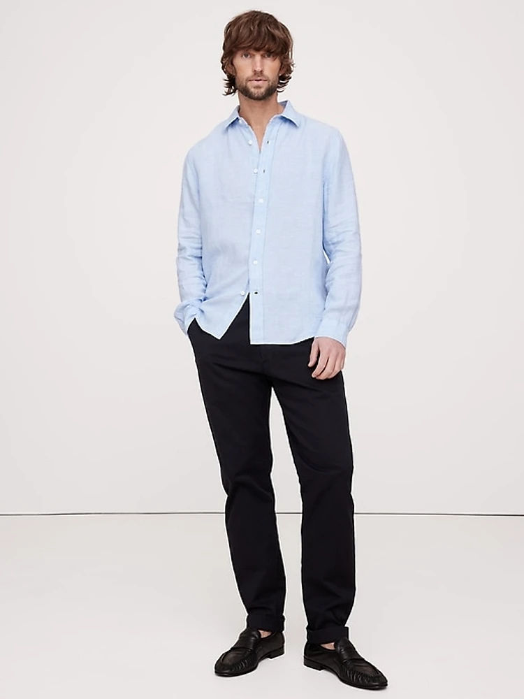 Standard-Fit Linen Shirt