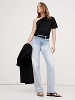 Cotton One-Shoulder Top