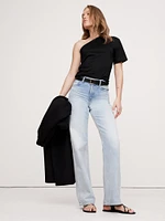 Cotton One-Shoulder Top