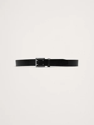 Double-Prong Leather Belt