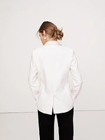 Barathea Relaxed Italian Wool Tuxedo Jacket