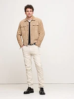 Slim Linen-Cotton Traveler Pant