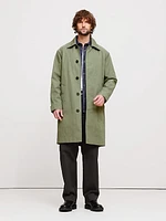 Water-Resistant Mac Coat