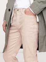 Slim Linen-Cotton Traveler Pant