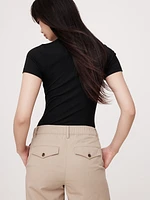 Ribbed Baby T-Shirt