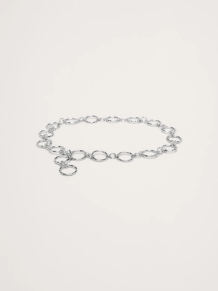 Metal Ring Chain Belt