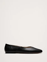 Italian Leather Ballet Flat