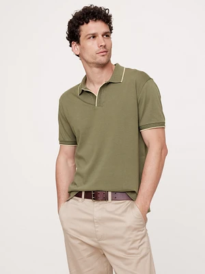 Slim Luxury-Touch Polo Shirt