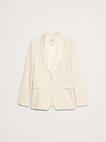 Barathea Relaxed Italian Wool Tuxedo Jacket