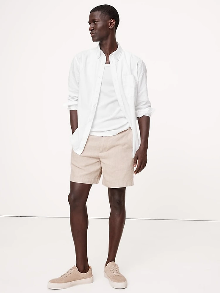 7" Linen Short