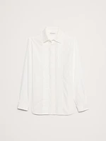 Slim Pleated Tuxedo Shirt