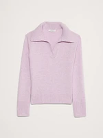 Cashmere Rugby Sweater Polo