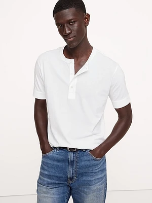 Soft Wash Henley T-Shirt