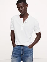 Soft Wash Henley T-Shirt
