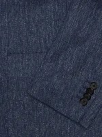 Linen-Cotton Herringbone Sport Coat