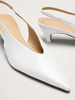 Italian Leather Slingback Pump