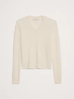 Lightweight Cashmere V-Neck Sweater