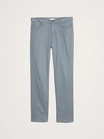 Straight Linen-Cotton Traveler Pant