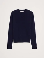 Lightweight Cashmere V-Neck Sweater