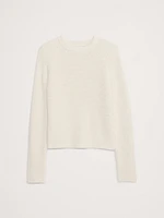 Cotton-Wool Ribbed Sweater