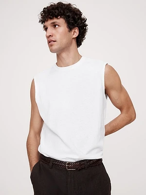 Linen-Cotton Tank