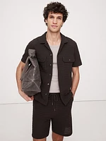 Herringbone Jacquard Resort Shirt