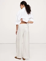 Linen Pull-On Pant