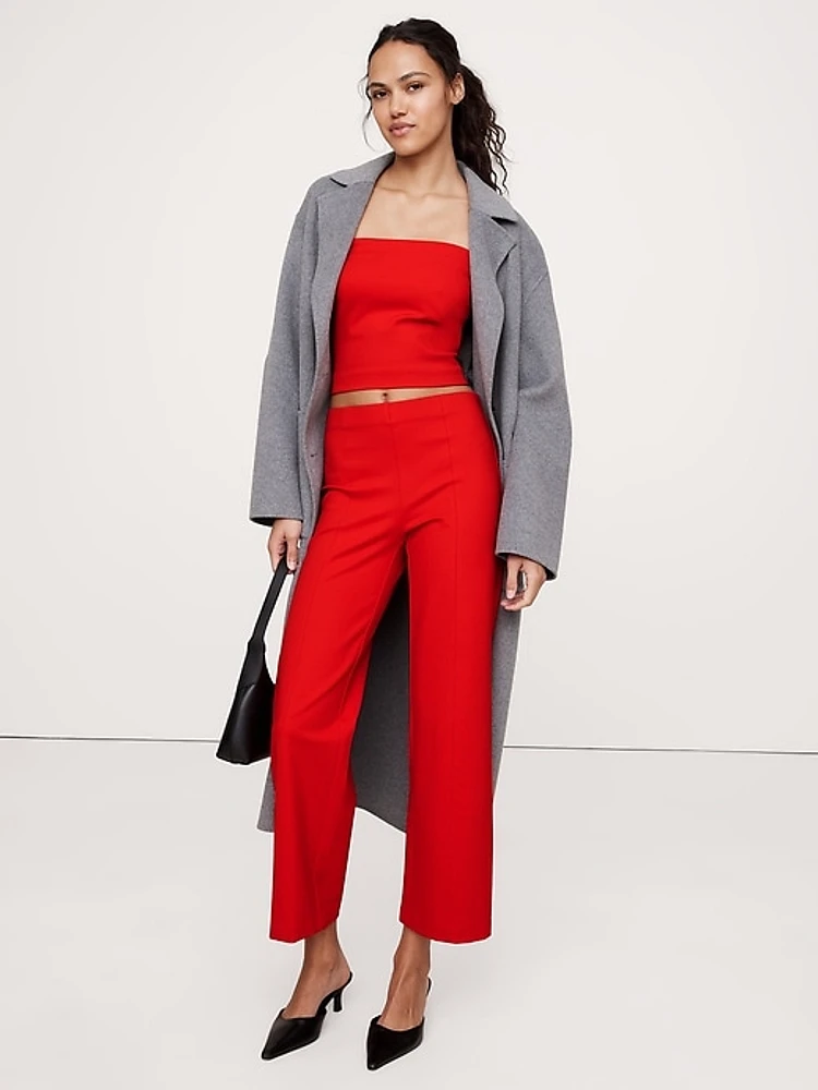 Straight Everywhere Ponte Ankle Pant