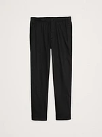 Italian Linen-Cotton Pull-On Pant