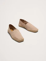 Suede Espadrille