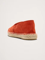 Suede Espadrille