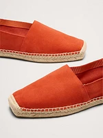 Suede Espadrille