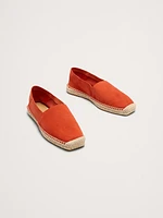 Suede Espadrille