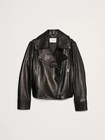 Leather Moto Jacket