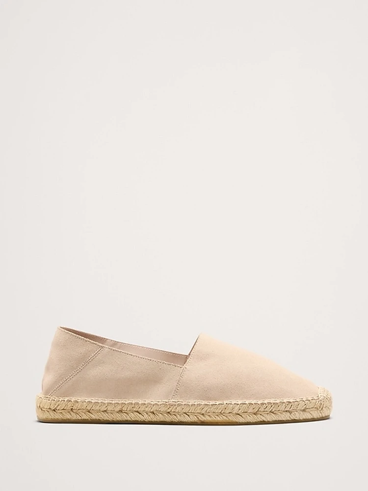 Suede Espadrille