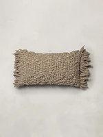 Hand-Carded Merino Pillow