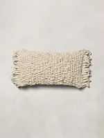 Hand-Carded Merino Pillow