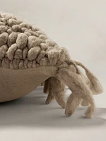 Hand-Carded Merino Pillow