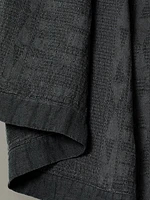 Linen Jacquard Throw