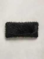 Tipped Faux Fur Pillow